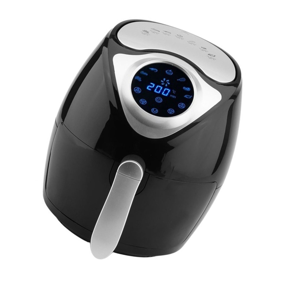 3.5L Capacity 1300W Smart Temperature Control Electric Air Fryer Screen Timer Temperature Control Power Air Fryer Cook Appliance