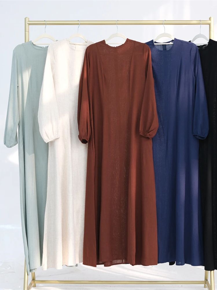 Abaya-Robe musulmane arabe pour femmes, vêtements de prière modestes, caftan Kebaya, robe éducative, Ramadan, Dubaï