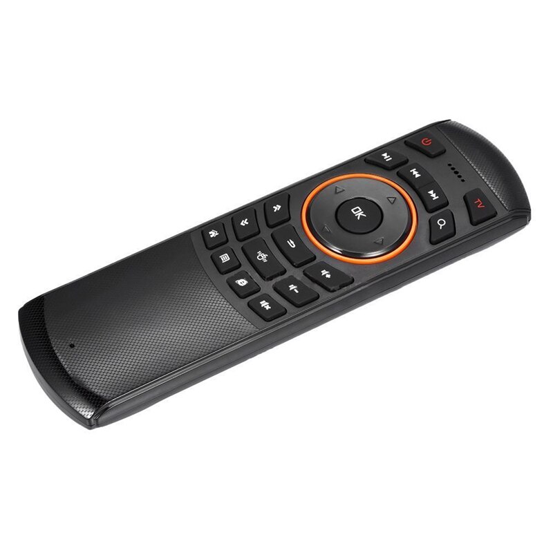Mini 2.4GHz Wireless QWERTY Keyboard Air Mouse Remote Control For Mini PC TV Box