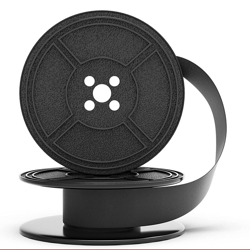 Skrivemaskin bånd twin spole skrivemaskin bånd blekk twin spole pack blekk reservedel for de fleste skrivemaskiner (svart)