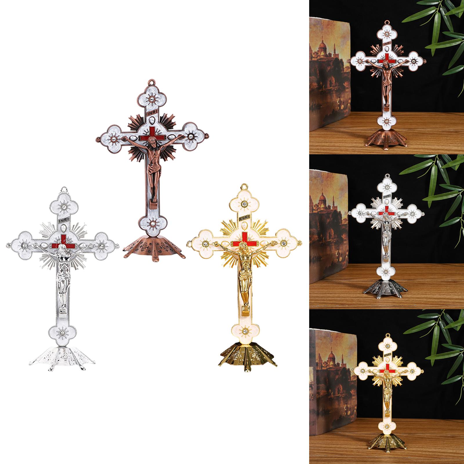 Kruisbeeld Muur Kruis Christelijke Altaar Cross 8 "Wall Decor Jesus Cross Voor