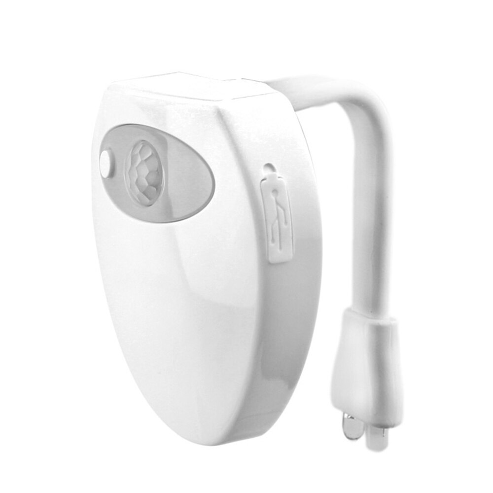 Induction Toilet Lamp UV Sterilizer Germicidal Disinfection UVC LED Lamp LED RGB Purple Light Toilet Closestool Lamp Night Light