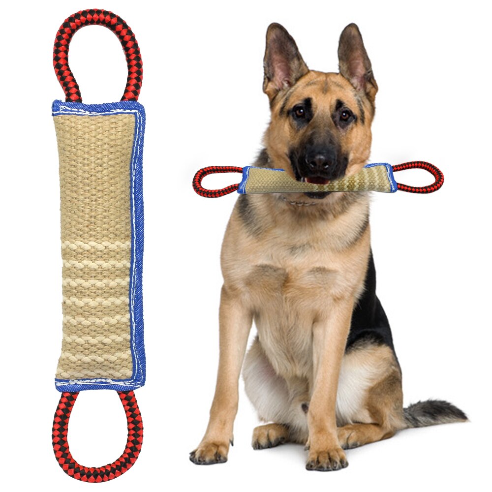 Addestramento del cane morsi per morso cuscino per morso di animale domestico manicotto per morso di cane in iuta per addestramento giovane pastore tedesco mal"rottweiler: 1