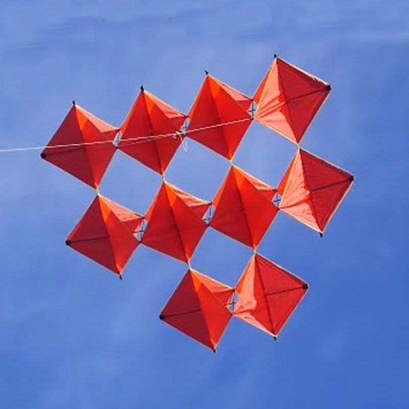 160cm puissance unique dix diamants cerf-volant/rouge diamants cerfs-volants avec outils volants plage cerf-volant volant