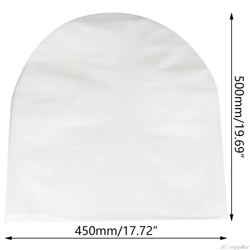 50er- pack lp-innenhüllen – transparente schutzhüllen aus kunststoff für vinyl-schallplatten, ideal zum aufbewahren und für unterwegs