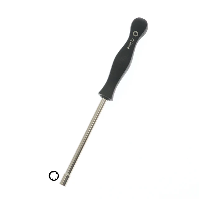 Carburetor carb Adjustment hand Tool Pac Man Double D Hexagon Hex Socket Screwdrive Driver Chainsaw Speed Adjustment Repair Tool: Gold