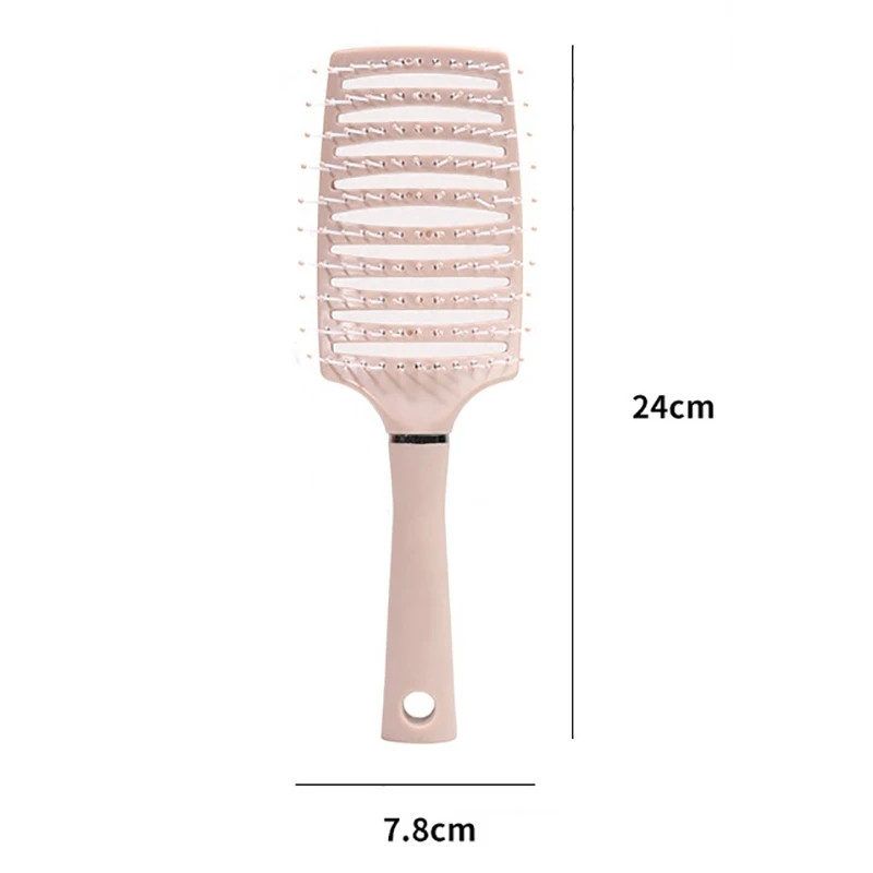 Haarbürste, Luftkissenkamm, flauschig, Anti-Haarausfall, Massage-Haarbürste für alle Haartypen für langes, dickes, dünnes, lockiges Naturhaar
