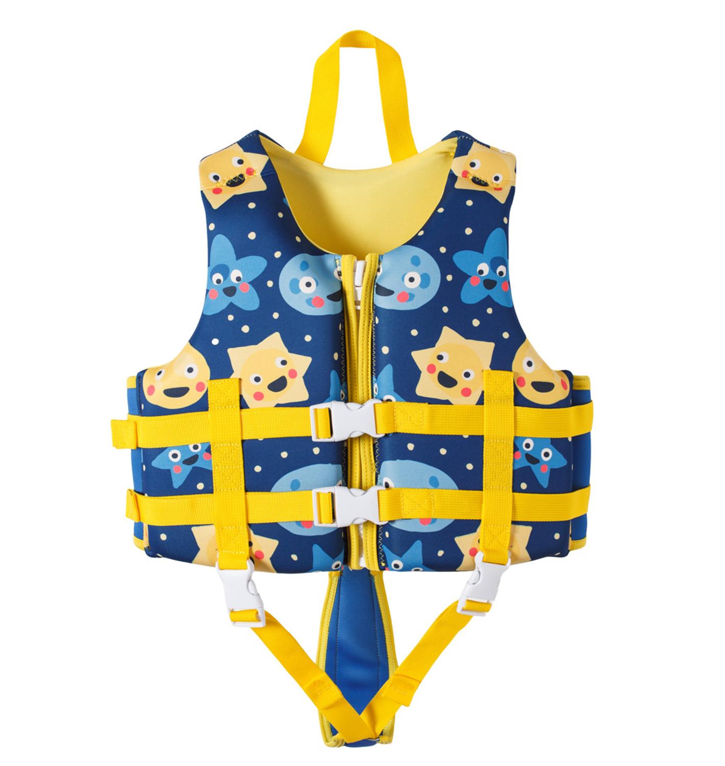 Nuovo capretti di arrivo del ragazzo girk di nuotata giubbotto di salvataggio del rivestimento del fumetto neoprene per gli sport acquatici
