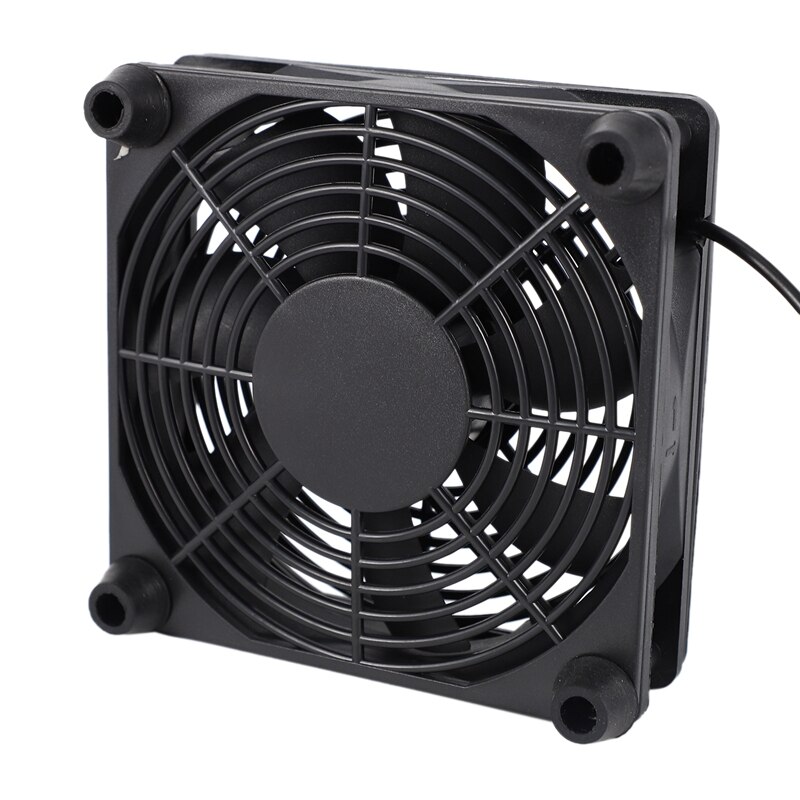 Usb Fan Router Koelventilator Cooling Beugel 12Cm 5V Usb-poort Enkele Ventilator