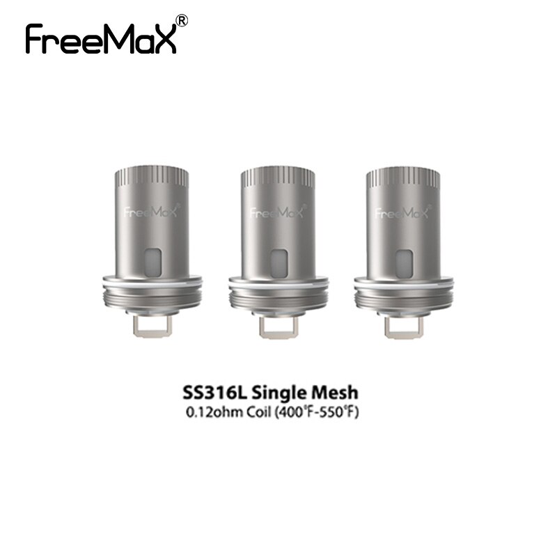 3pcs/6 pcs/Pack Freemax Mesh Pro Tank Coil Single 0.15ohm/Double 0.2ohm/Triple 0.15ohm/Quad 0.15ohm/Quintuple 0.15ohm Coils Head