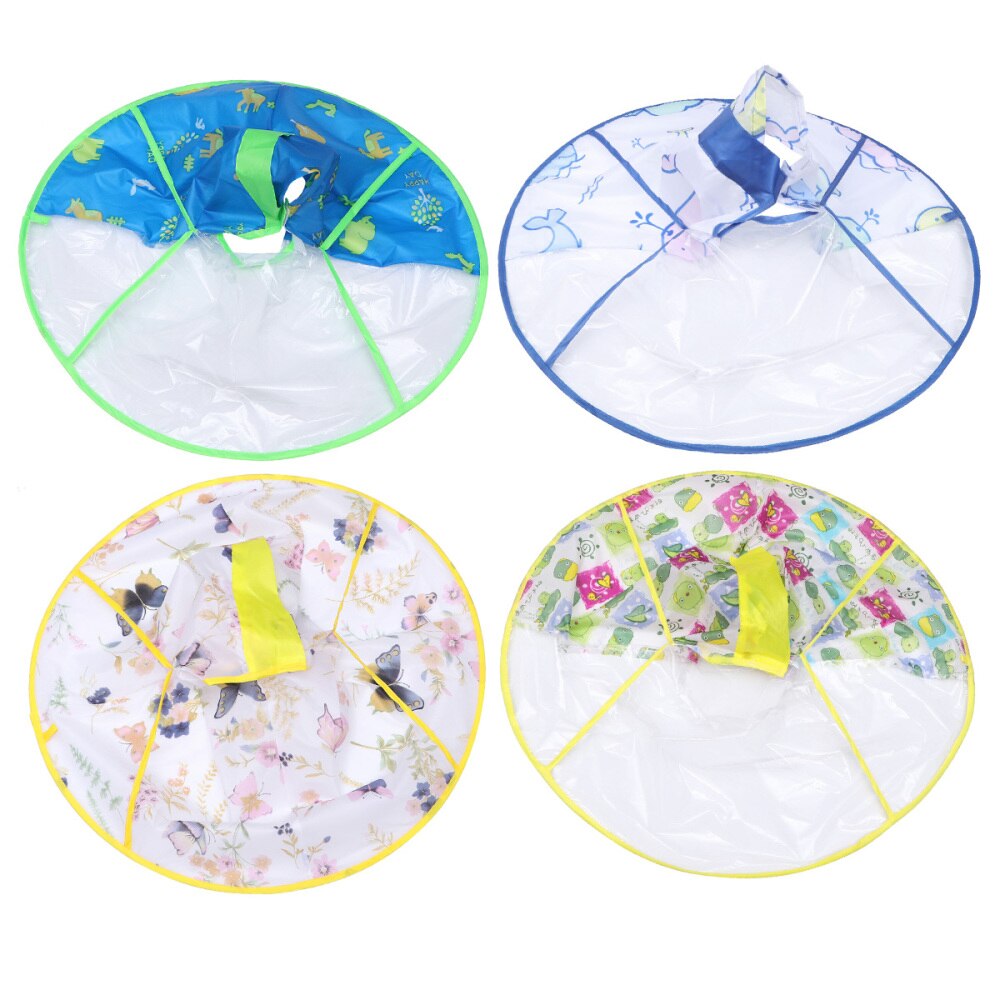 Transparent Hair Cutting Cape Haircut Apron Hair Salon Cloak Kids Hair Styling Accessory (Chicken, 60cm): Default Title