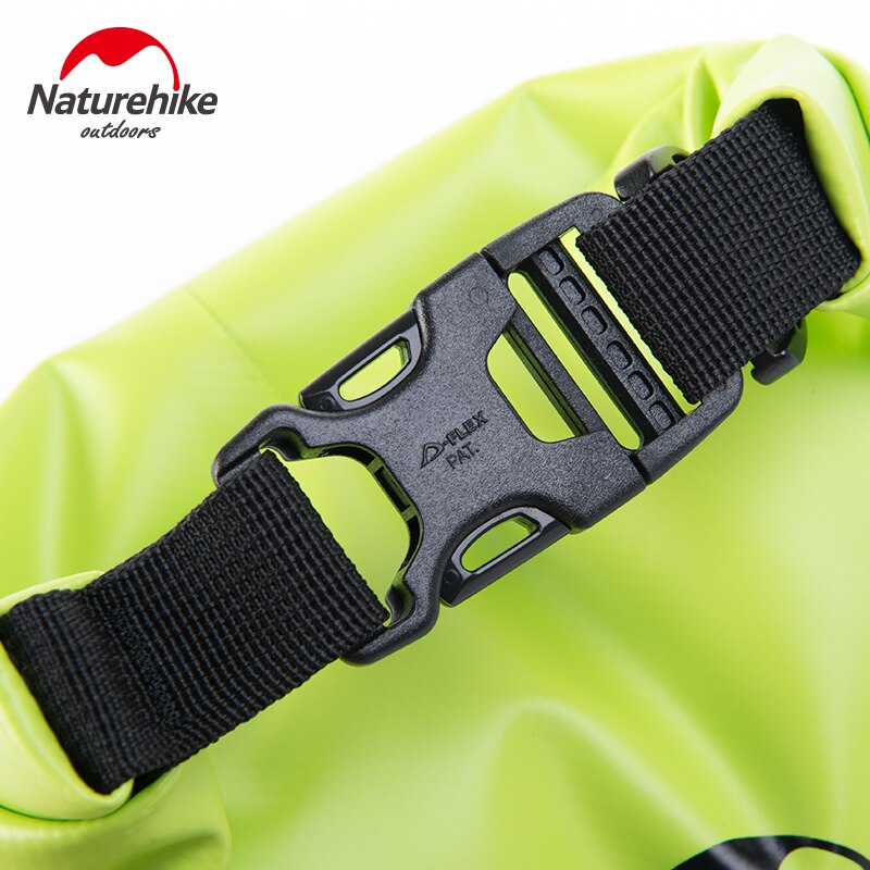 Naturehike-bolsa seca impermeable de 5L, 10l, 15l, 20 litros, bolsa seca con correa para el hombro, para playa, natación, kayak, acampada