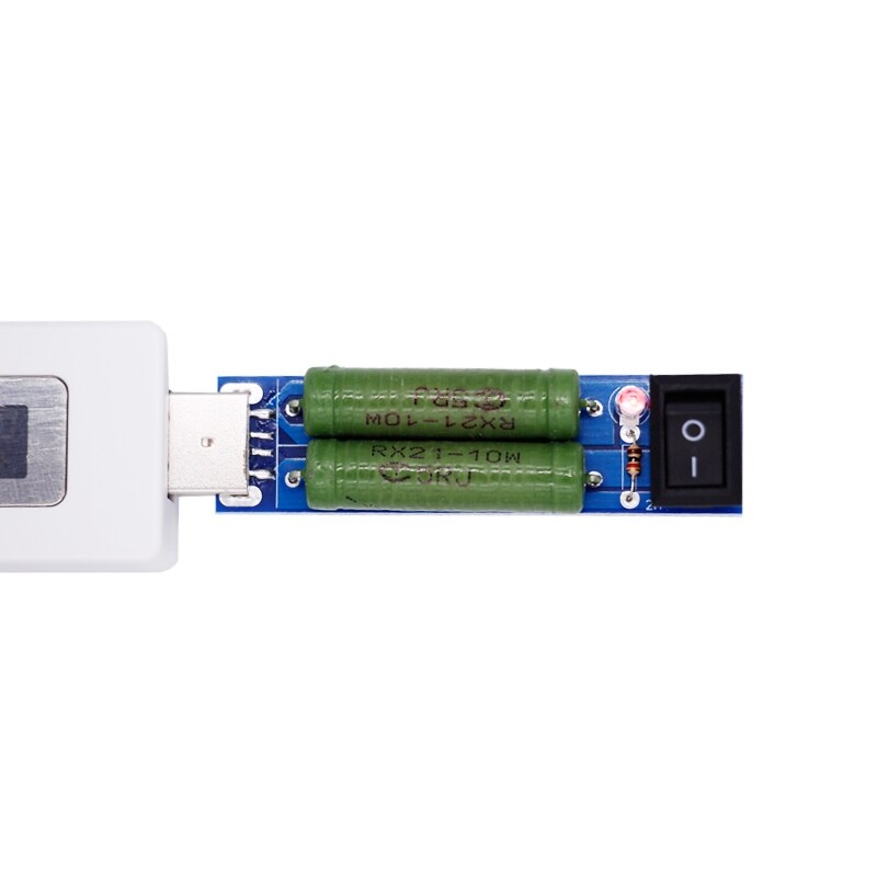 USB Electronic Load Resistors Mobile Power Aging Resistance Module 1A 2A charge current detection 10%Off