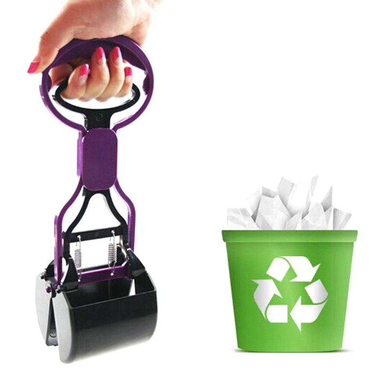 Pet Pooper Scoop Long Handle Jaw Poop Scoop Outdoor Clean Pick Up Animal Waste Dog Puppy Cat Waste Picker Cleaning Tools