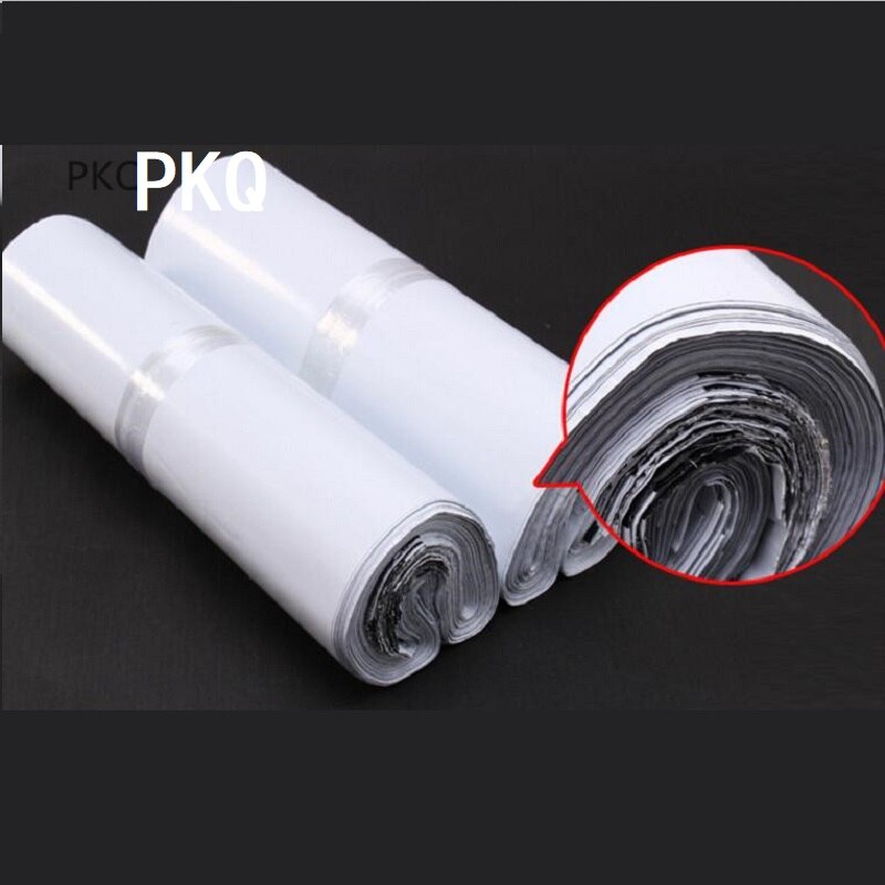 100Pcs/Lot Poly Mailer Waterproof Mailing Bags Thicken Bags Mailer Self-seal Adhesive Courier Storage Bags