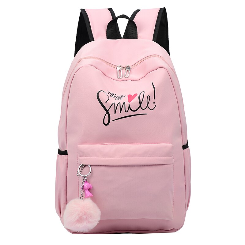 Preppy Style femmes sac d'école voyage sac à dos pour filles adolescents pochette d'ordinateur sac à dos fille cartable