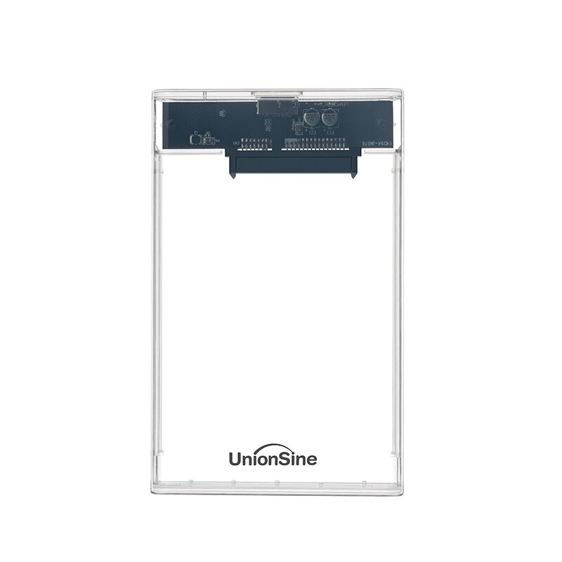 UnionSine MicroB USB3.0 2.5inch External Storage HDD Case SATA 5Gbps HDD SSD Hard Drive Enclosure Support UASP for PC Laptop: Default Title