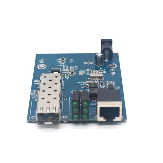 [100% ] Sfp Fiber Om RJ45 Converter Sfp Gpon/Olt Media Converter 100Mbps Sfp Fiber Optische converter Board