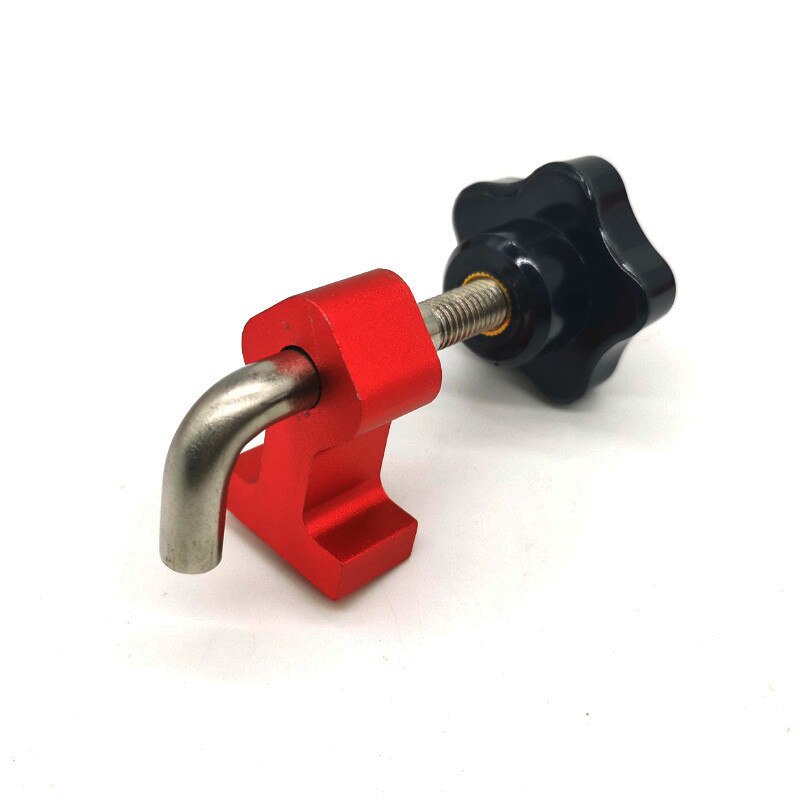 2 Stuks 90 Graden Positionering Pleinen L-Type Hoek Klem Haakse Klemmen Vaststelling Klem Aluminiumlegering Houtbewerking Timmerman tool: 1pc Hook