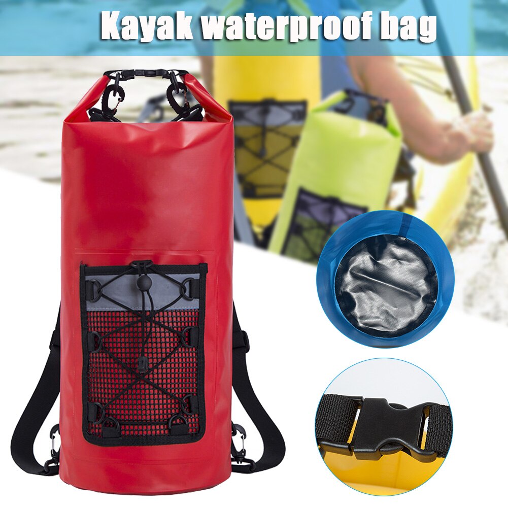 20L Waterproof Dry Bag Backpack Floating Dry Backpack for Water Sports Fishing Boating Kayaking Surfing Rafting