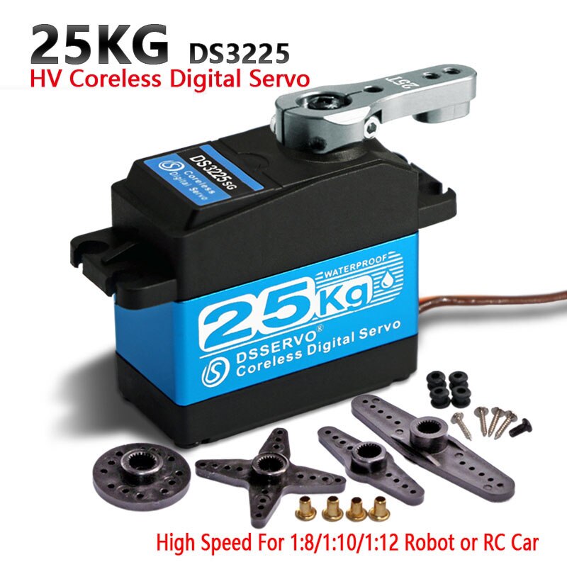 35Kg/25Kg High Torque Coreless Digitale Servo DS3235 En DS3225 Roestvrij Sg Waterdicht Voor Robotic Diy Rc auto