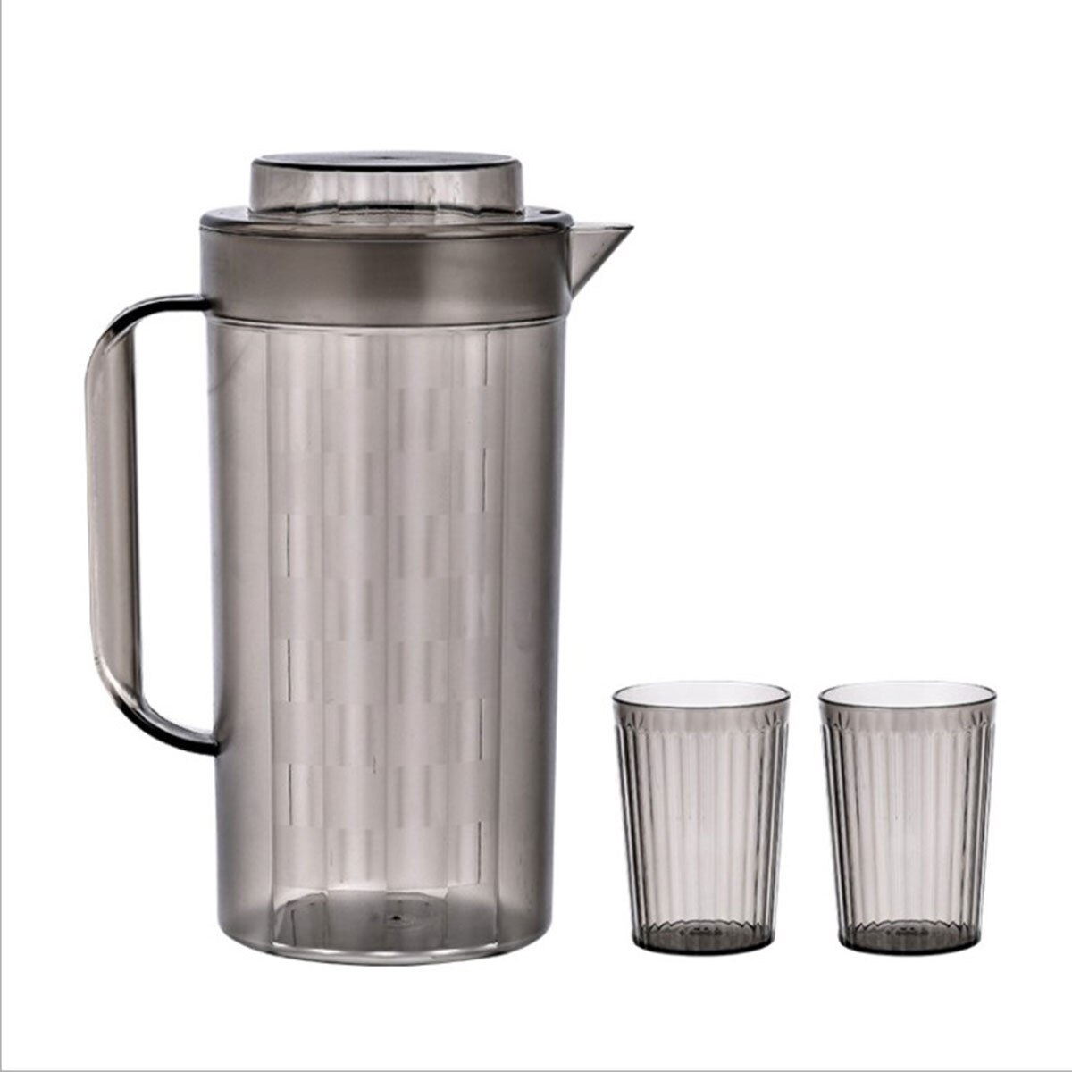 2l koldt vandkande med kopper te kedel stor kapacitet vandkande tekande drik kande til te kaffe limonade – Grandado