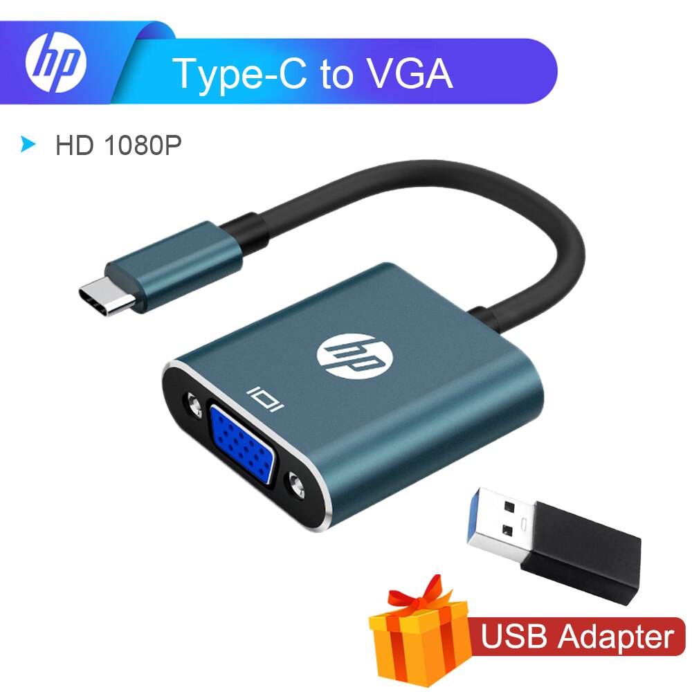 Hp usb 3.0 type c hub type-c naar hdmi 4k vga  rj45 gigabit lan ethernet dp adapter usb-c splitter extender voor macbook pro laptops: Usb type c naar vga