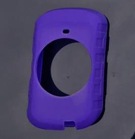 Generieke Bike Computer Silicone Case & Screen Protector Cover Voor Garmin Edge 530 Gps Case Voor Garmin Edge 530: Paars