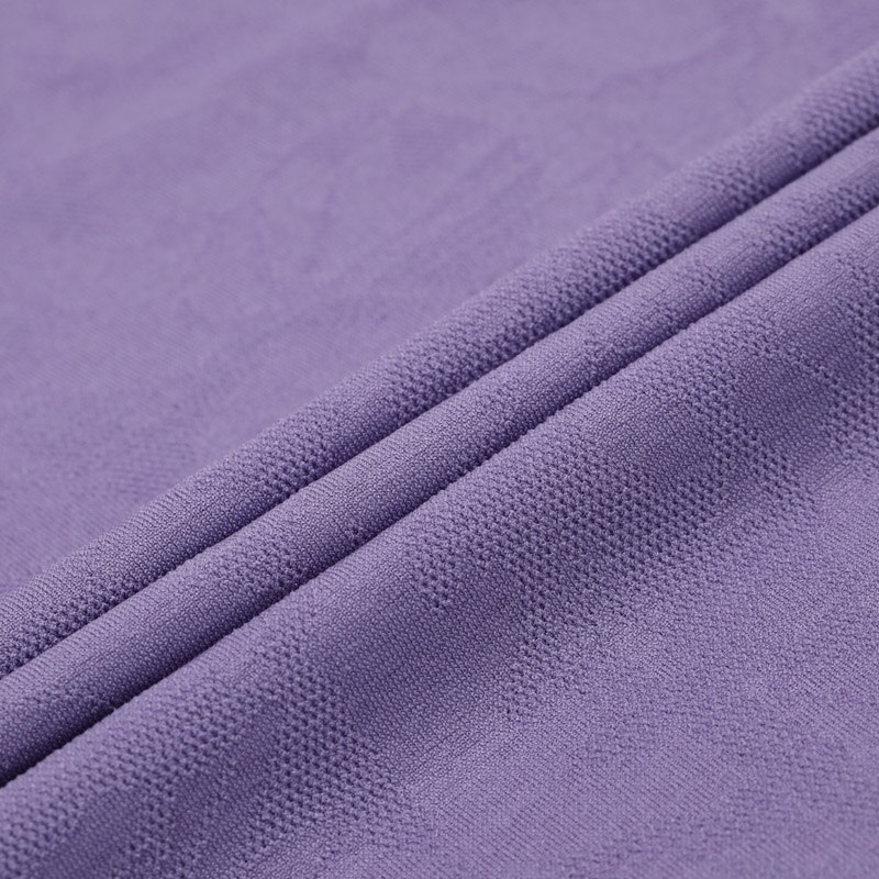 361 Degrees Womens Training Short Sleeve T-Shirt Elastic O-Neck Slim Sports Tops (Purple) W562014102-1I