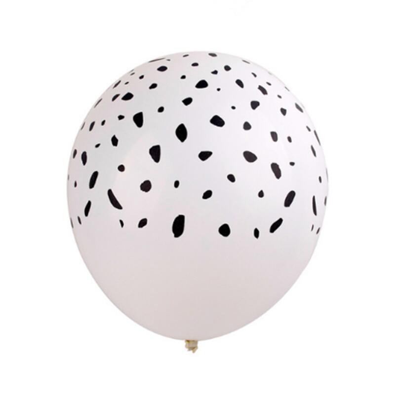 10pcs 3.2g 12inch Tijger Zebra Patroon Ballon Dier Helium Latex Ballonnen Verjaardagsfeestje Decoratie Kids Opblaasbare globos: Small spots