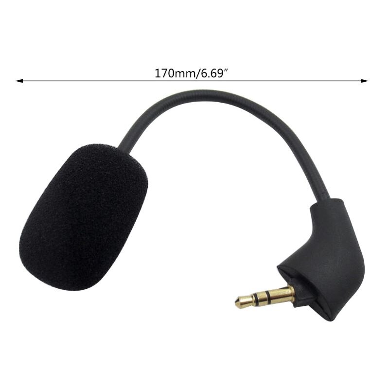 Vervanging Game Mic 3.5 Mm Microfoon Voor Hyperx Ii Gaming Headsets Hoofdtelefoon Buigbare 360 Graden