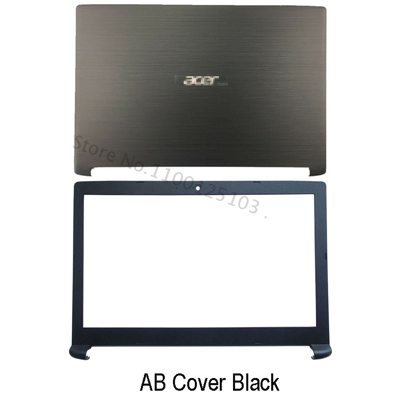 Laptop LCD Back Cover For Acer Aspire 7 A715-71 A715-71G A715-71G-71NC Series Front Bezel LCD Hinges Plastic Top A B Case