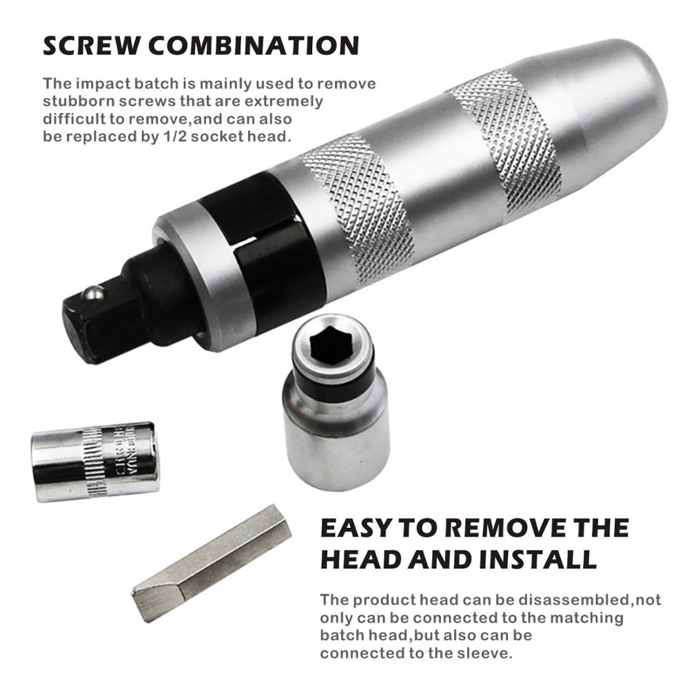 Multi-purpose Heavy Duty Shock screw Driver Chisel Bits Tools Socket Kit Impact Screwdriver Bits Screw Extractor