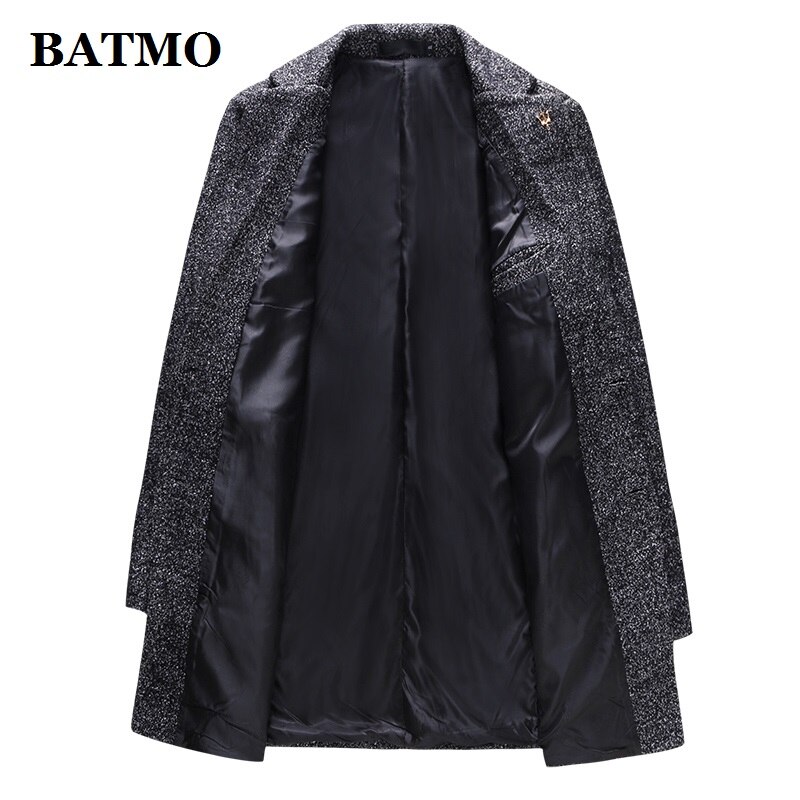 BATMO – trench-coat en laine de pour hommes, vestes longues pour hommes, F15, automne