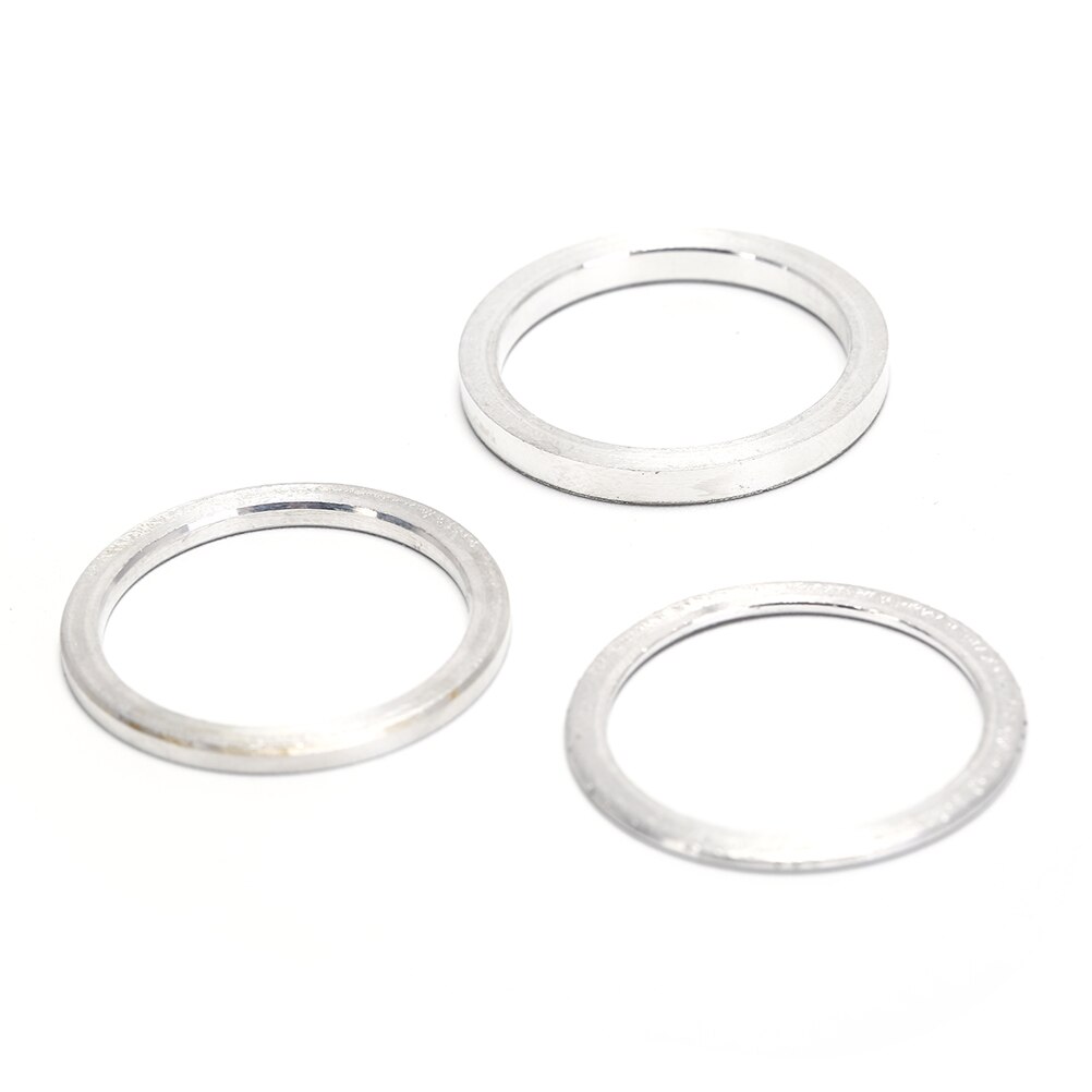 1/2/3mm Waschmaschine Abstandshalter für Straße mountainbike durchmesser 24mm Kettenradgarnitur Kurbelgarnitur BB Abstandshalter Unterseite klammern zubehör