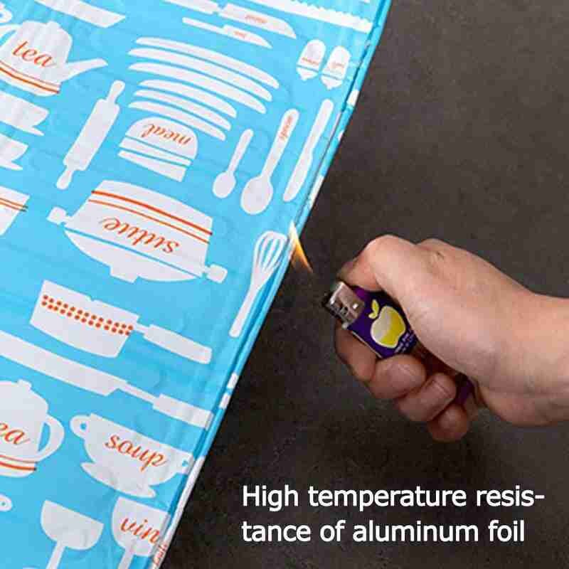 Kitchen Tools Splash Guard Proof Baffle Plate Gas Stove Foil Insulate Oil Plate Screens Cooking Oil Splash Splatter Alumini R9V6
