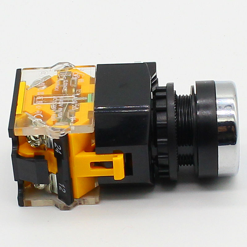 22mm momentary Push button switch 1NO+1NC