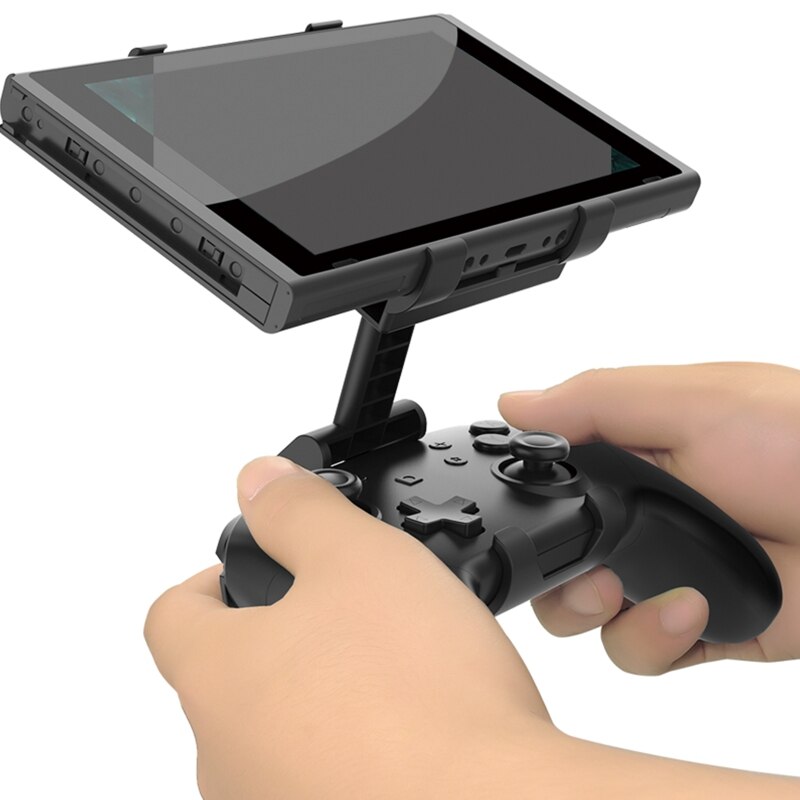 Verstelbare switch pro controller-clip, houder, klem, handgreep, draaibeugel voor nintendo switch/lite-console