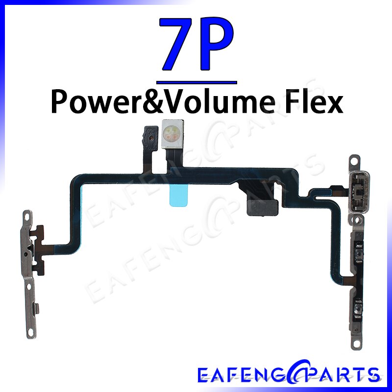 Cable de interruptor para iPhone 5, 5C, 5S, SE, SE2020, 6, 6S, 7, 8 Plus, 6plus, 6splus, 7plus, 8plus: 7Plus Power N Volume