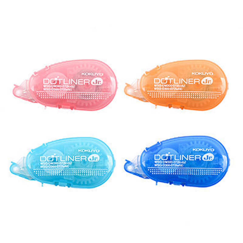 Correction Tape Double Sided Adhesive Dots Stick Roller Permanent Refillable Applicator Glue Tape Dispenser