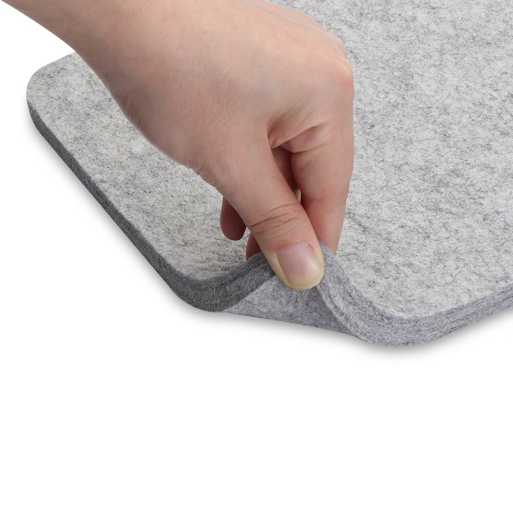 Tapis de pressage en laine pour planche à repasser, feutre haute température, robuste, rembourrage épais, antidérapant, fourniture de nettoyage du linge