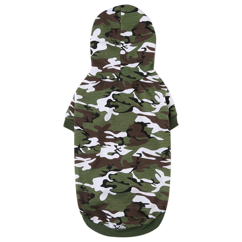 Haustier Hund Kleidung Für Kleine Hunde Tarnung Mit Kapuze Sweatshirt Welpen Haustier Katze Mantel Jacke Chihuahua Mops Hoodie Kleidung Bekleidung Neue