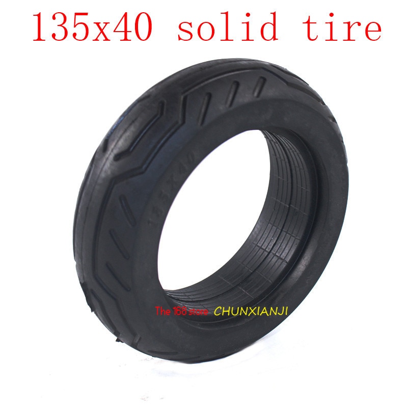 135x40 Solid Tire 135*40 tubeless Tyre for Electric Skateboard , Balancing Car , Trolley Cart , Baby Carriage