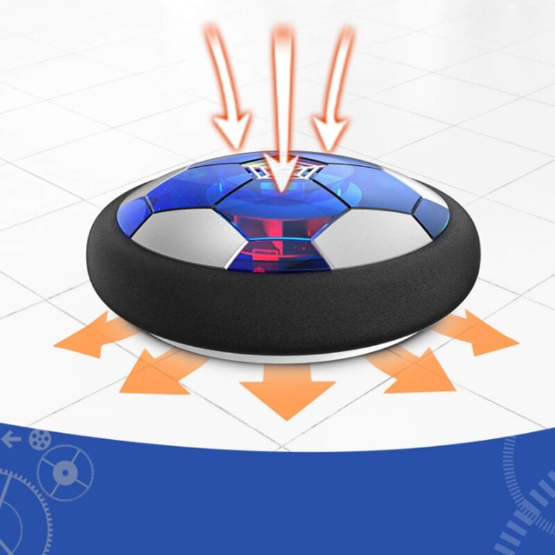 Children's Indoor Electric Universal USB Charging Suspended Football Belt 2 Goal Belt Inflatable Football