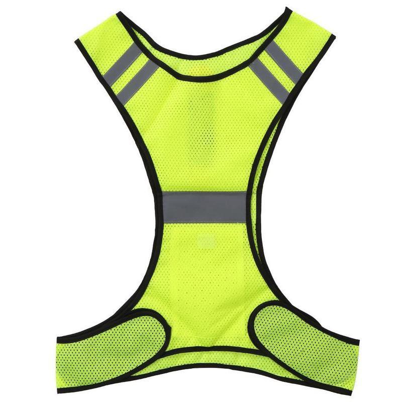 Reflecterend fietsvest ademend verkeer nacht werk beveiliging hardlopen reflecterend veiligheidsvest buiten waarschuwing reflecterend vest: I