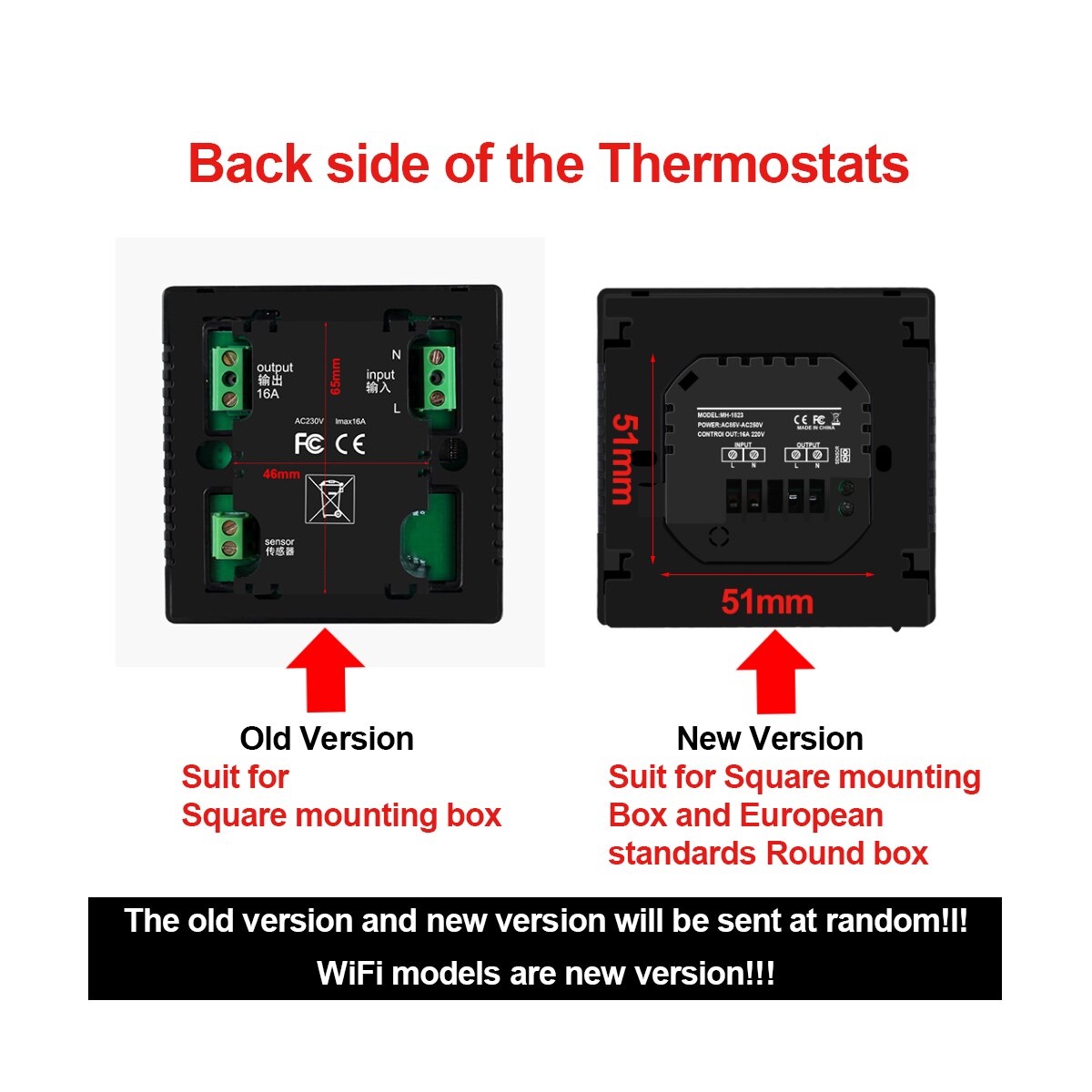 110V 220V smart thermostat WiFi temperature controller can be used with Google Home Alexa