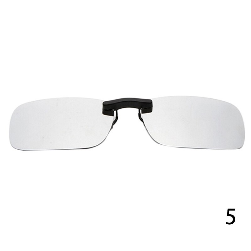 Unisex Polarized Clip On Driving Glasses Sunglasses Day Vision UV400 Lens Driving Night Vision Riding Sunglasses Clip 1pc: P5