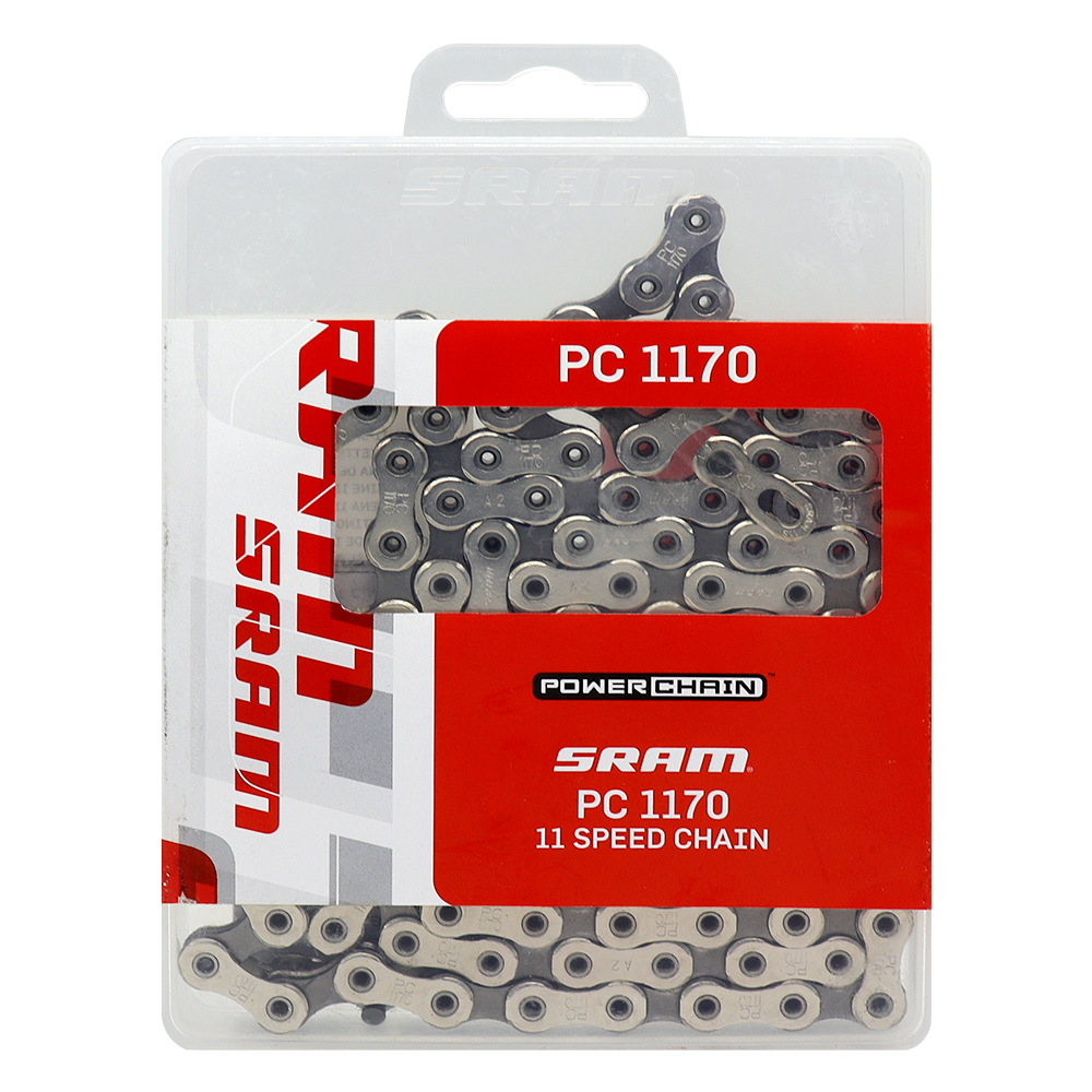 SRAM PC1110 PC1170 cadena de bicicleta 11 velocidades MTB cadenas de bicicleta de montaña 11S 11V 114L 120L cadenas de bicicleta originales piezas de bicicleta: Rojo