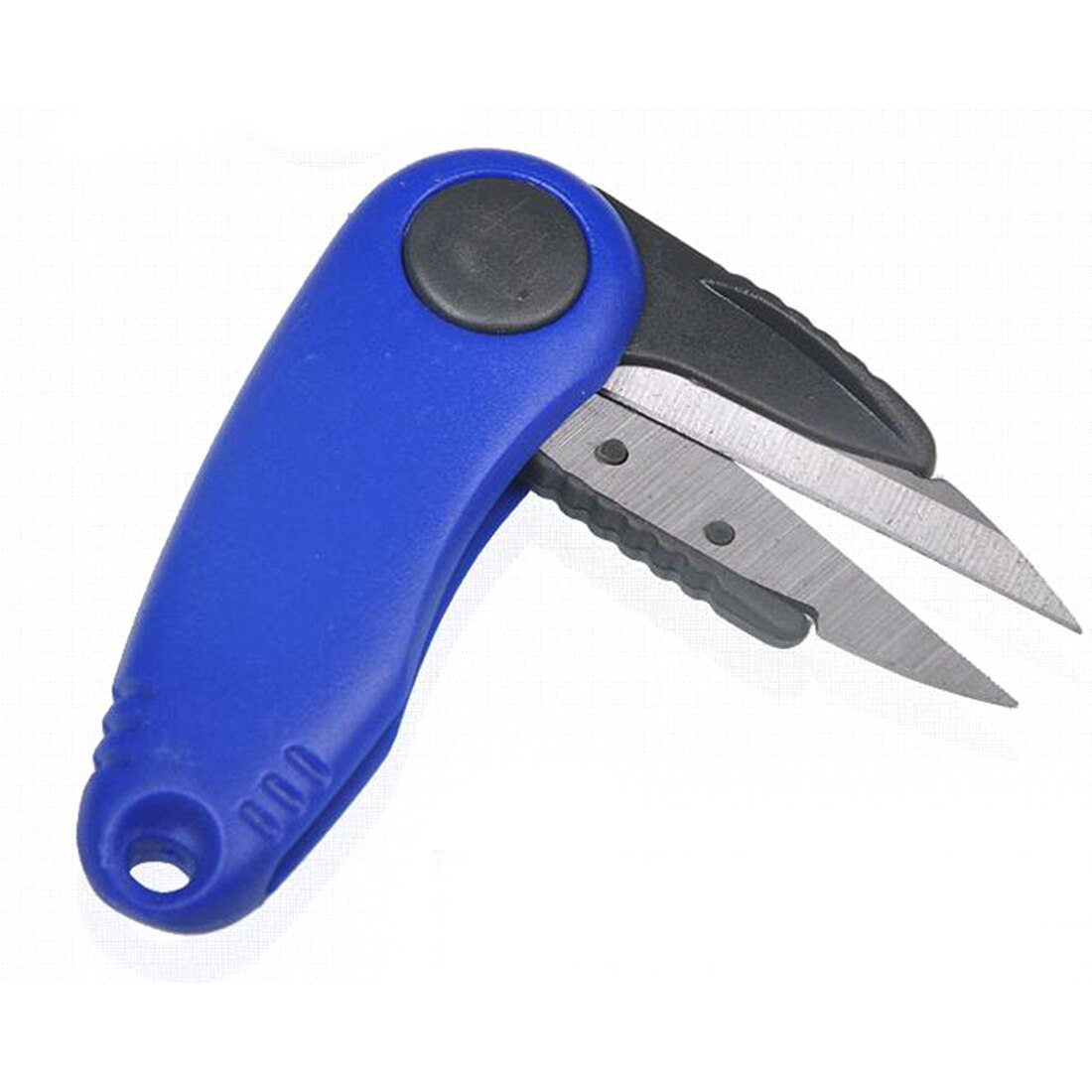 Shrimp-Shaped Stainless Steel Fish Use Scissors Accessories Folding Fishing Line Cut Clipper Fishing Cross Stitch Scissor Tackle
