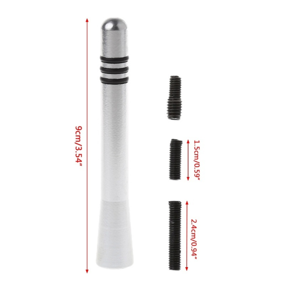 1pc Aluminum Car Roof Radio Antenna Bee Sting Screw AM FM Aerial for Universal Car Signal Antenna